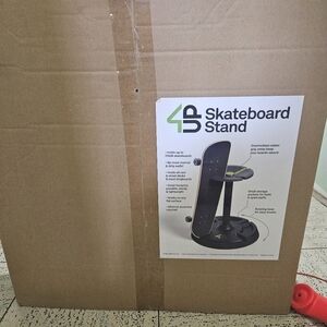 Brand new skateboard stand